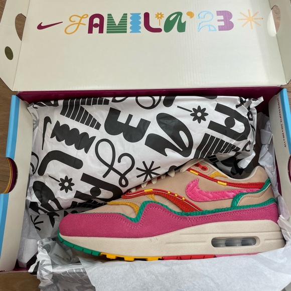 NEW in box Nike Air Max 1 Familia 2023 men's size 7.5 - Picture 8 of 12